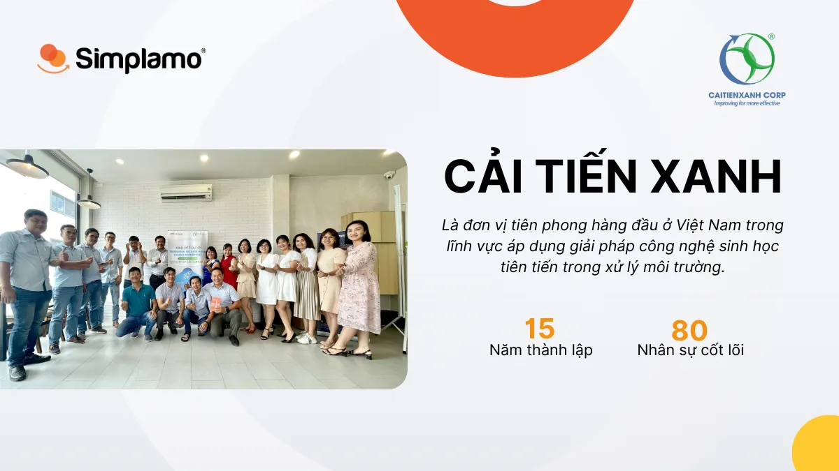 Cải Tiến Xanh áp dụng Simplamo