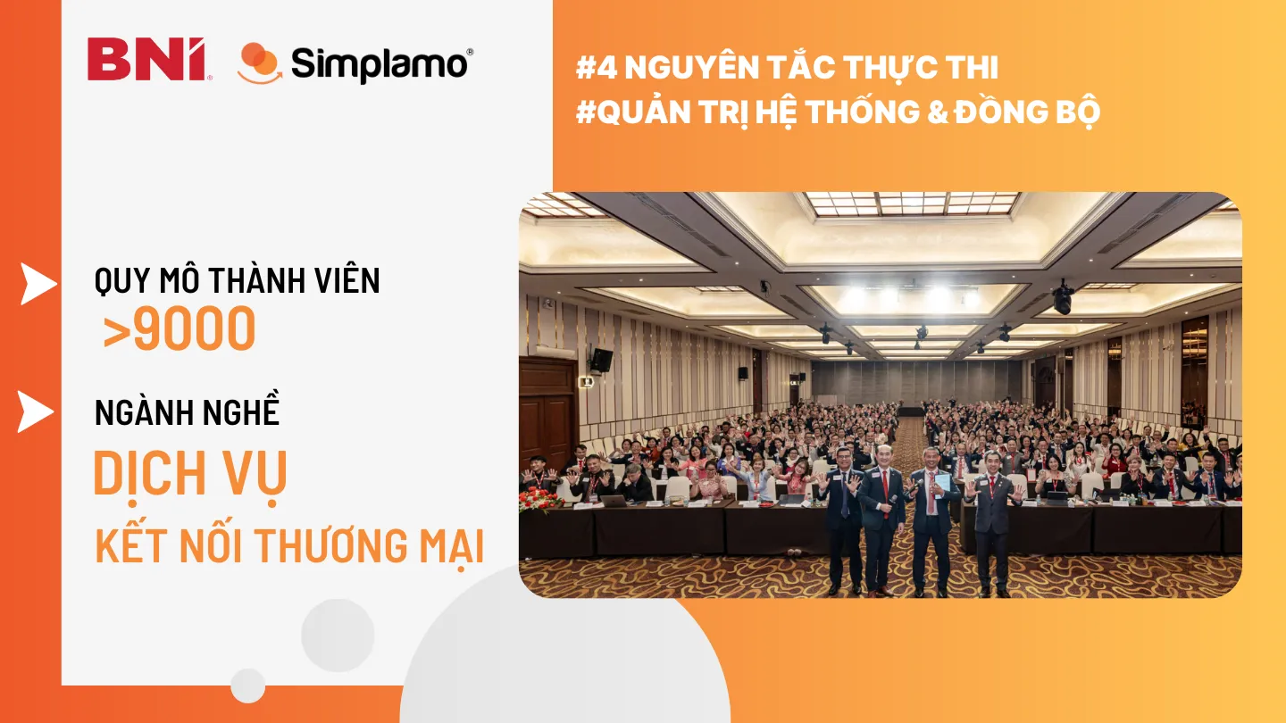 BNI triển khai phần mềm Simplamo