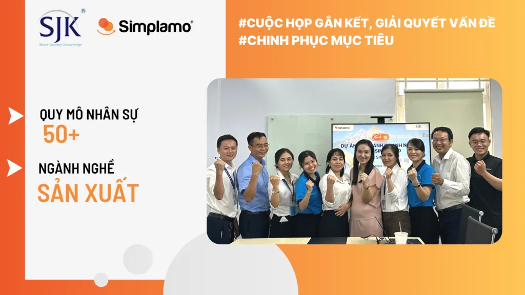 SJK triển khai phần mềm Simplamo