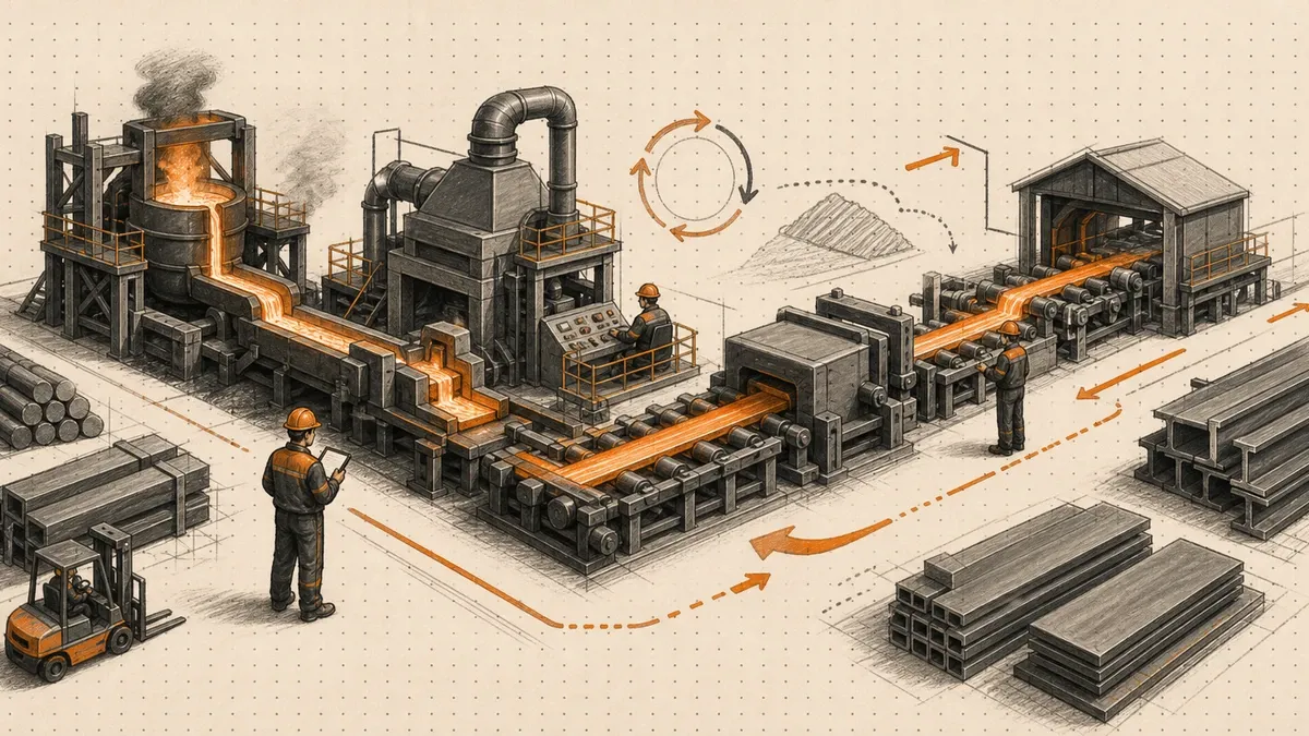 Nucor xây lợi thế từ kỷ luật vận hành và năng suất
