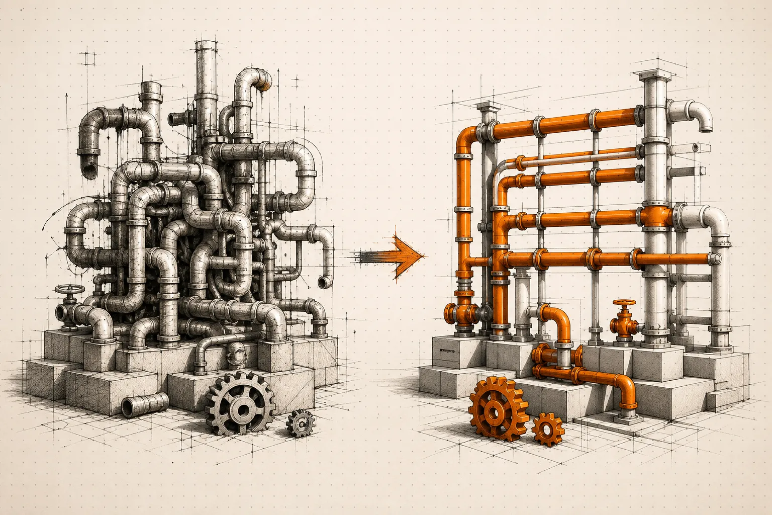 Blueprint: quy trình trước AI sau