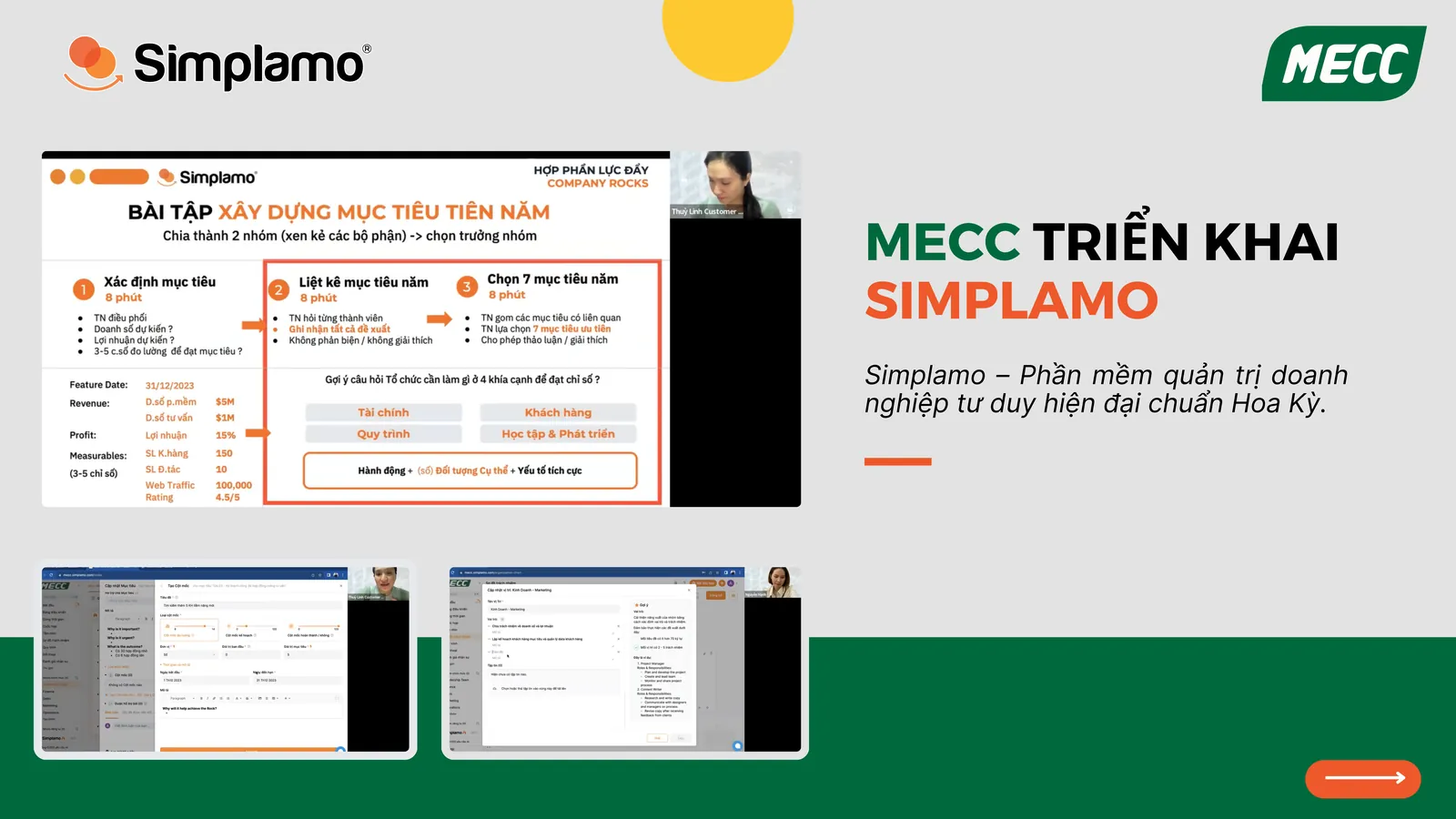 Mecc builds an operating system on Simplamo